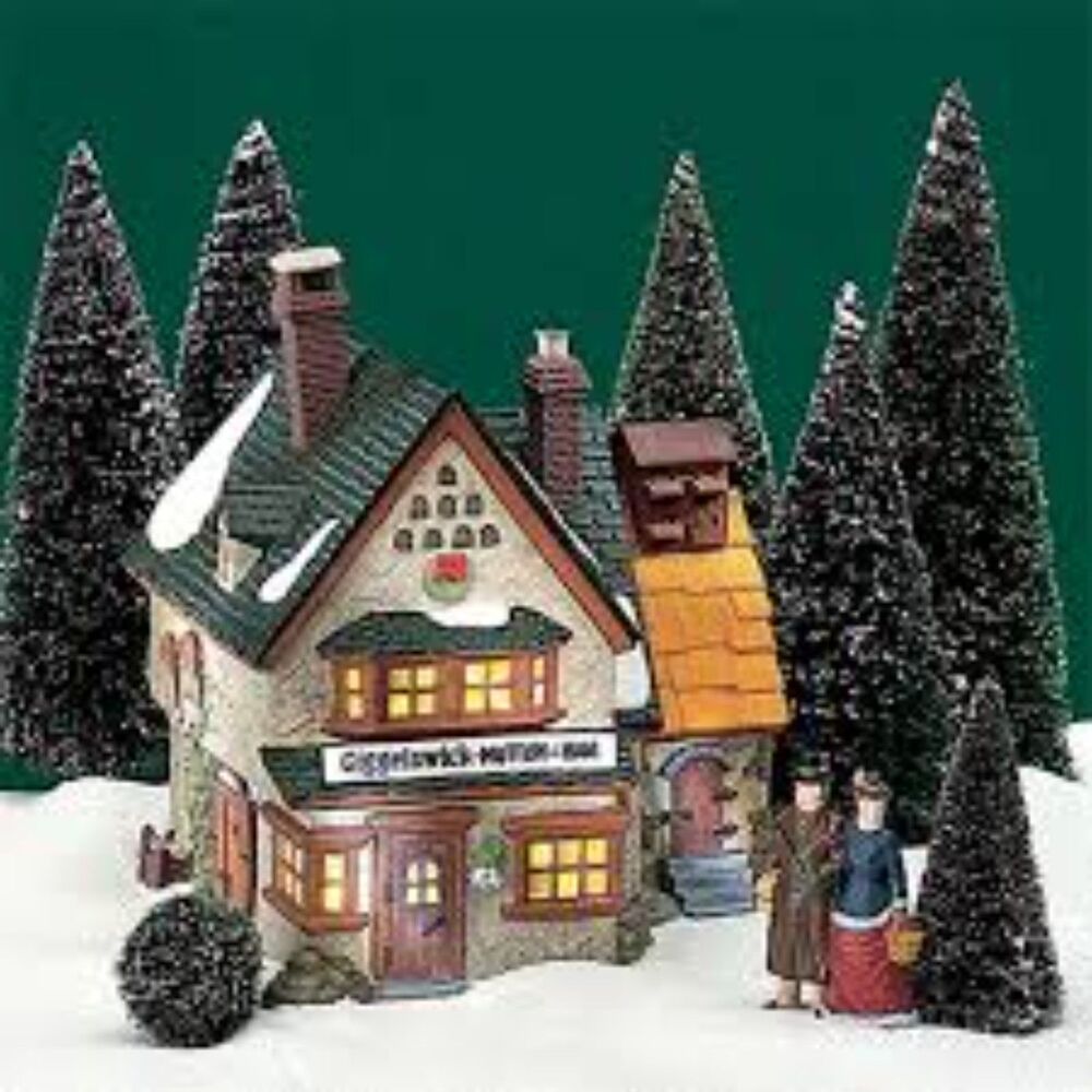 Dept 56 Dickens Village Giggleswick Mutton & Ham Lighted Building 58220 retired